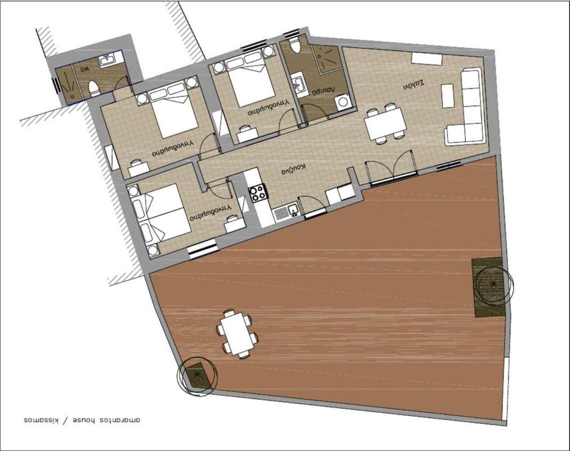 Villa Amarantos House à Kíssamos Extérieur photo